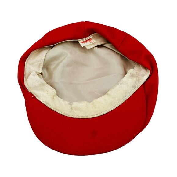 Vintage Collegiate Pacific Wisconsin Badgers Flat Cap Hat Sz Large - Picture 6 of 7